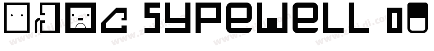 LEGO Typewell SC Bol字体转换